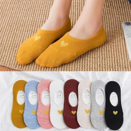 10 pieces = 5 Pairs/lot Invisible Candy Cotton Breathable Socks for Women Summer Girls Casual Short Ankle Boat Low Cut Lady Sox