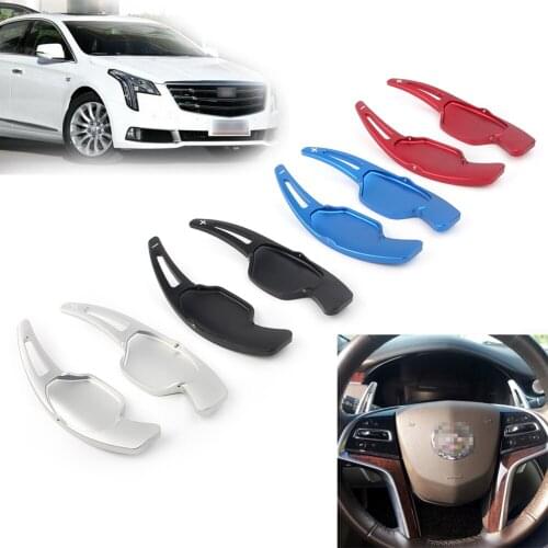 Car Steering Wheel Shift Paddle Car Extension Shifter For Cadillac XTS 2013 2014 2015 2016 2017 2018 Base Sedan 4-Door