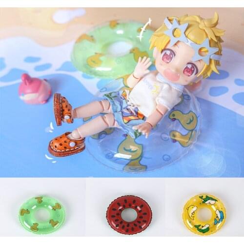 OB11 Doll accessories toy swimming ring for molly, 1/12 1/8 1/6 bjd, GSC, Obitsu11 doll customization supplies