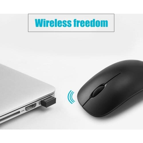 Universal R516 2.4GHz Optical Engine Power Saving Mode Wireless Mouse Desktop Laptop Office Computer Accessories