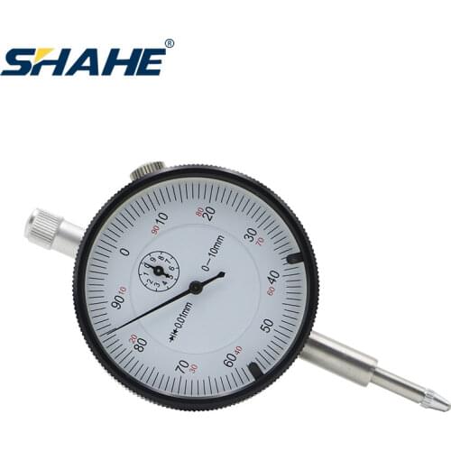 0.01mm 0-10mm Dial Indicator Gauge Meter precision dial indicator Resolution Measurement Instrument Dial Indicator Gauge