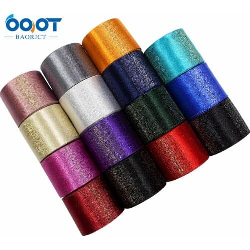 10Yards/Lot 1-1/2"38MM 1712282 Gold Wire Double-Sided Solid Color Ribbon Printing Ribbons Wedding Accessories DIY Materials