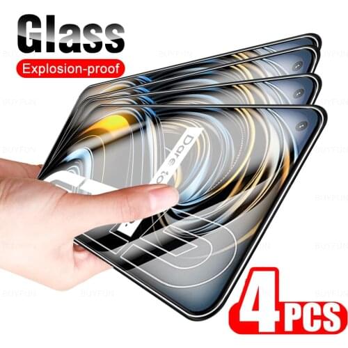 4Pcs Tempered Protector Glass For Oppo Realme Q3 GT Neo 6Pro Narzo 30A 2021 On Realmy Q 6 3 Pro 30 A Protective HD Screen Film
