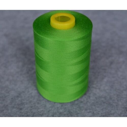 6000Yards Cotton Poly Corespun Sewing Thread 29S/2 for denims and jeans similar Coats Dual Duty Grass Green 29S/2