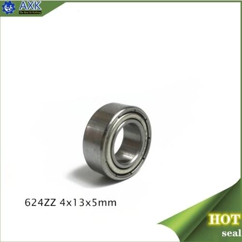 624ZZ ABEC-5 (100PCS) 4x13x5MM Wire Cutting Machine Miniature Ball Bearings 624ZZ EMQ Z3V3