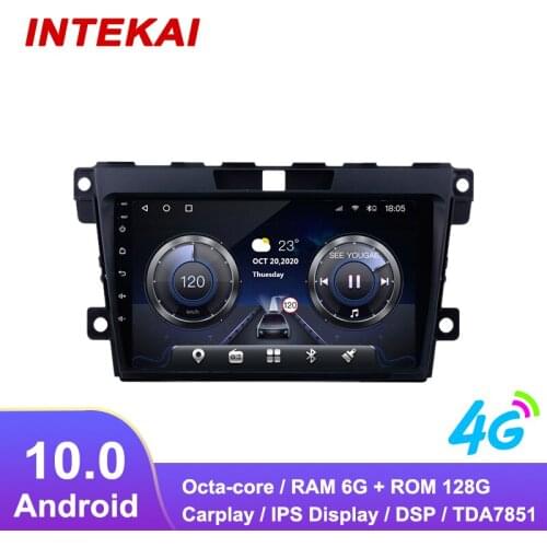 9" Android 10.0 Car Radio GPS Navigation autoradio multimedia player for MAZDA CX7 CX-7 CX 7 2008 2015 head unit stereo
