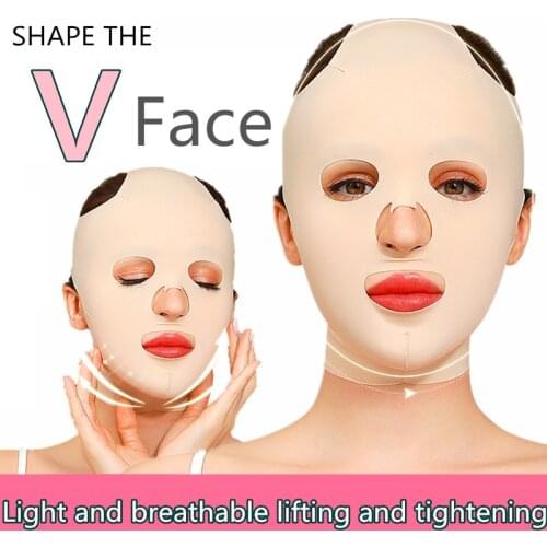 Delicate Face Mask Slimming Bandage Skin Care Belt Shape Lift Reduce Double Chin Masks Facial Thining Band