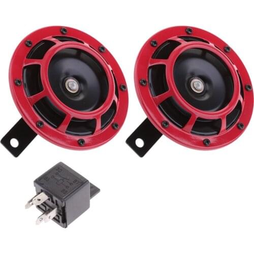 Loud 118db Air Horn Trumpet and Relay Universal for 12V Vehicles Easy Install