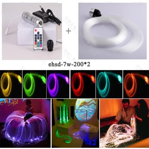 Shimmering Sensory Optic Fiber Lighting kits toys for Autism disable children elderly
