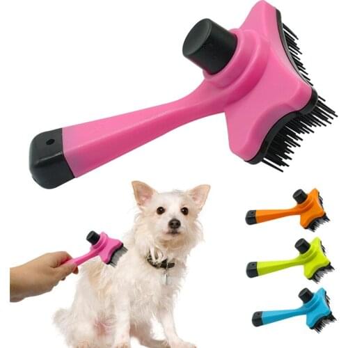 New Pet Dog Cat Hair Fur Shedding Trimmer Multifunction Grooming Rake Professional Comb Brush Tool and 4 Colors Avaliable
