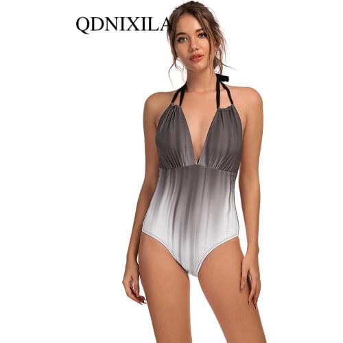 QDNIXILA Fashion One-piece Swimwear