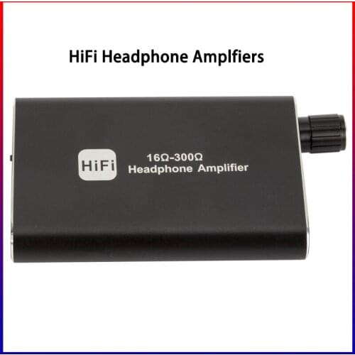 Earphone Amplifier 2 Stage Gain Switch Enhance Function Aux In Portable HIFI Amplifier Audio In Headphone Out For IPhone