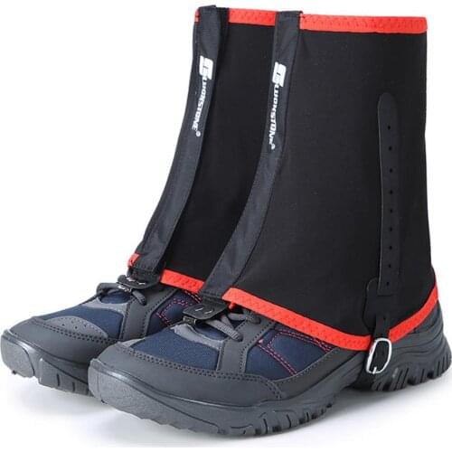 1pair Low Trail Running Leg Gaiters Dustproof Protective Wrap Shoe Cover Abrasion Resistance For Outdoor Marathon Hiking Walking