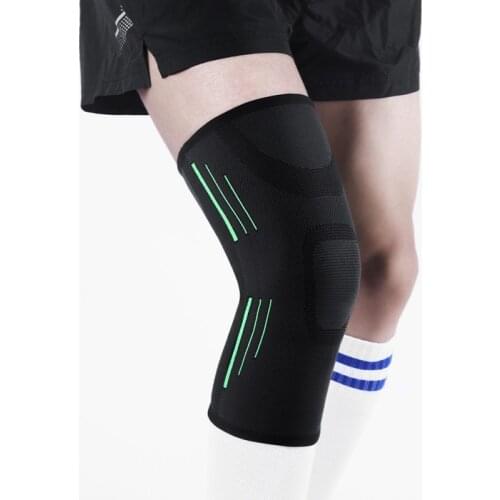 1 PC Nylon Elastic Sports Knee Pads Breathable Knee Support Brace Running Fitness Hiking Knee Protector Joelheiras Outdoor Sport