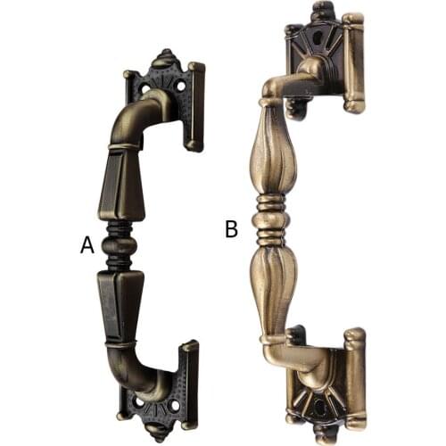 1PC Green Bronze Cabinet Handles American style Kitchen Cupboard Door Pulls Drawer Knobs Fashion Furniture Handle 90mm 120mm