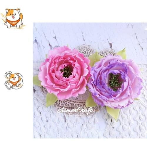 4PCS Flower Series Metal Cutting Dies Scrapbooking Stencil DIY Decorative Embossing Craft Die Cuts Card Making New Dies For 2019