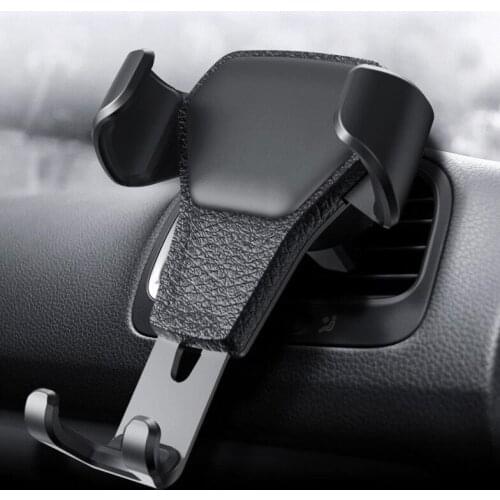 Car Phone Holder For Phone In Car Air Vent Mount Stand No Magnetic Mobile Phone Holder Universal Gravity Smartphone Cell Support