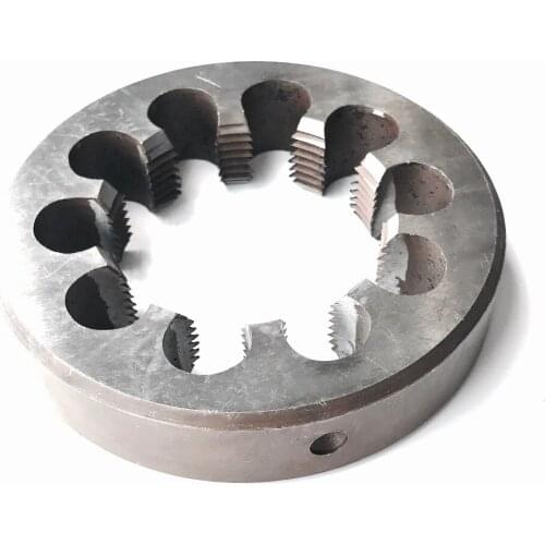 Free shipping of 1PC alloy steel made manual die M56*1.5 /2.0/3.0/4.0/5.5mm for steel iron aluminum copper workpiece threading