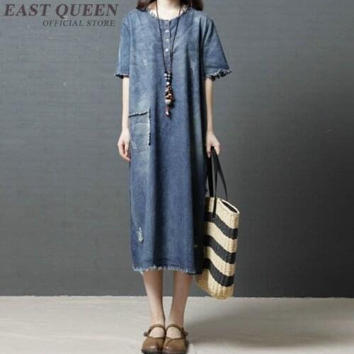 Denim jean dresses women 2018 new arrivals streetwear winter dresses women 2018 casual female winter autumn dress 2018 DD1223