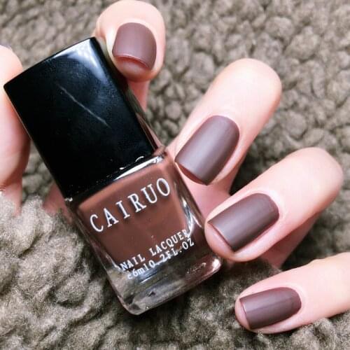 Colorful Light Misty Matte Nail Polish Ssatin Velvet Durable Waterproof Scrub Bottle Nail Art Gel Nail Polish Hybrid Varnishes