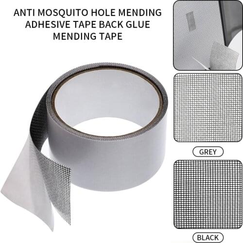 Screen Repair Tape Window Door Waterproof Patch Self-adhesive Super Fix Anti-Insect Door Mosquito Net Mesh Broken Holes Repair
