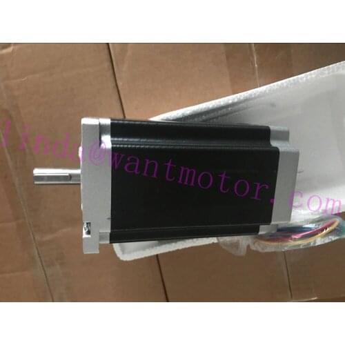 Strong Motor! CNC Wantai Nema34 Stepper Motor 1700oz-in 151mm 6A key way 12.7mm Shaft CE ROHS ISO cnc router Milling Machine
