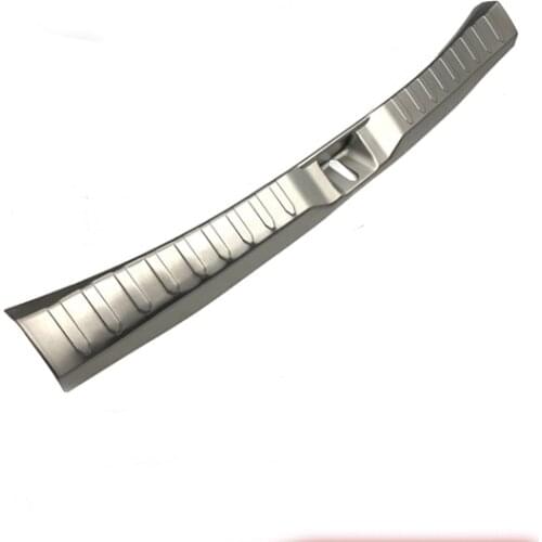 Stainless Steel Rear Foot Inner Bumper Protector Guard Sill Plate Molding For Toyota Rav4 2019 2020 Car Accessories