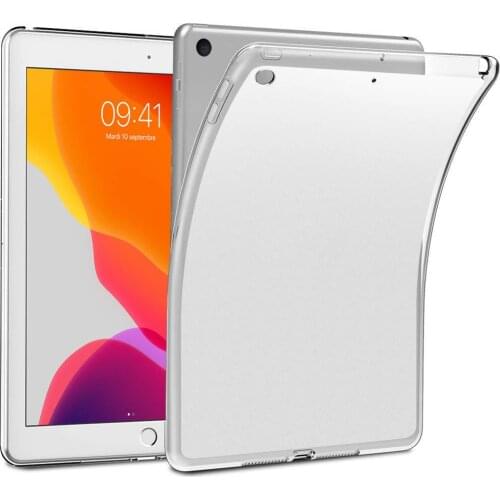 Clear Case For ipad 10.2 7th 2019 Transparent Soft Rubber Protective Case Cover for ipad 10.2inch Back Cases Tablet Accessories