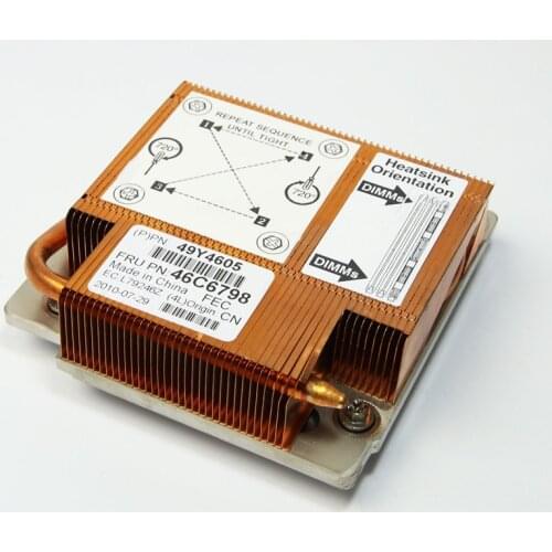 Heatsink for Server Processpr X3250 M3 CPU HEATSINK 46C6798 49Y4605 Server heat sink heat sink X3200M3 X3250M3 49Y4605 46C6798
