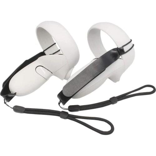 VR Controller Handle Wrist Strap For Oculus Quest 2 VR Handle Grip Anti Falling Fixed Belt Non-slip Knuckle Strap Adjustable
