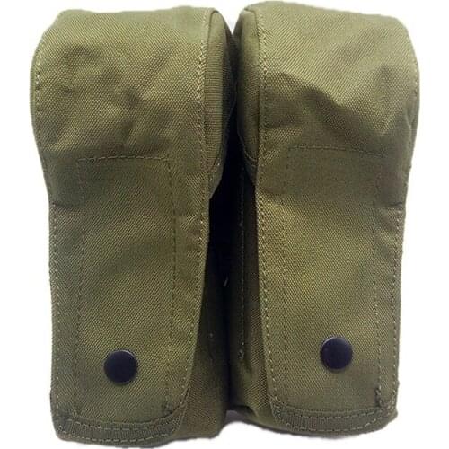 Tactical Double AK Magazine Pouch Molle Airsoft Military Waist Bag Paintball Hunting Pistol Mag Holder Bags