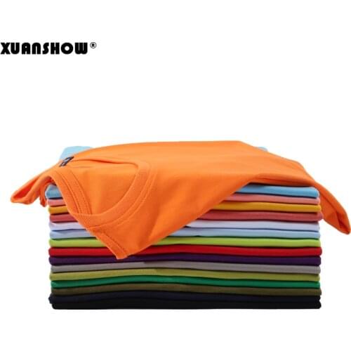 Женские базовые футболки XUANSHOW China At AliExpress