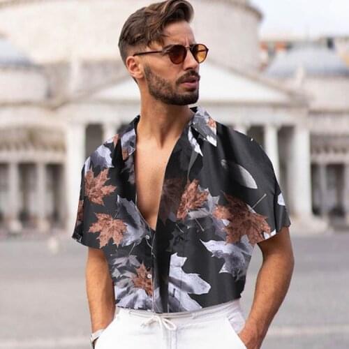ZOGAA Men's Beach (Hawaiian) Shirts