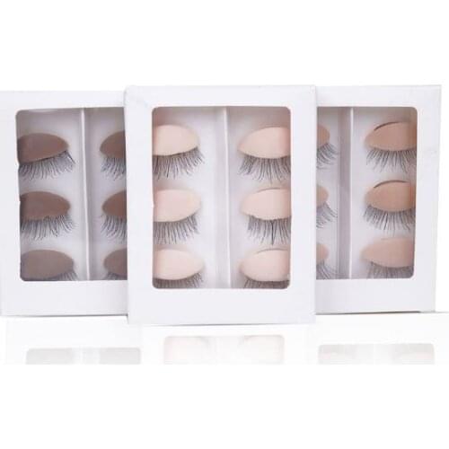 100pcs Lashes Accessories Mannequin for Eyelashes Dummy Eyelash Extension Supplies Set for Eyelash Mannequin Practice Lashes hot