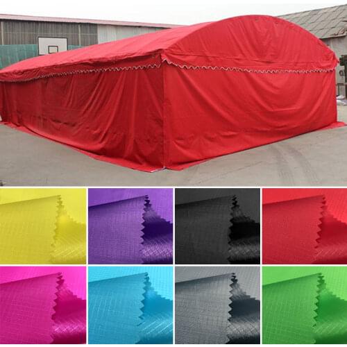 1X1.5M Ultralight Plaid Waterproof Fabric Outdoor Windproof Waterproof Tent Fabric Diy Solid Color Pu Coated Waterproof Fabric