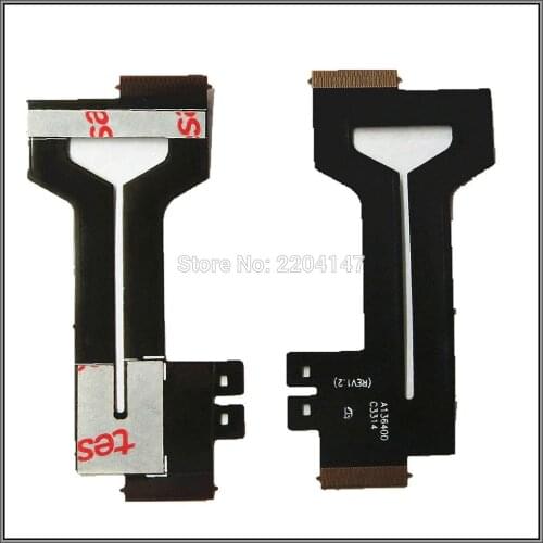 5PCS/ 100% NEW Shaft Rotating LCD Flex Cable For Casio EX-ZR50 ZR51 ZR55 Digital Camera Repair Part