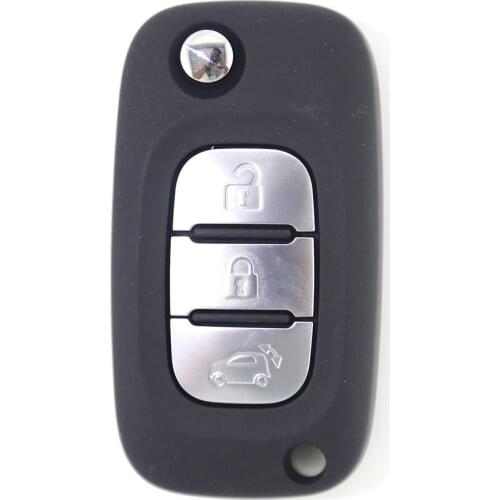 Lockartist Auto Transponder 3Buttons 433MHz Flip Remote Control Flip Car Key for Benz New Smart Free Shipping