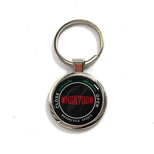Motorcycle keychain key Ring with logo for Yamaha XSR700 XSR 700