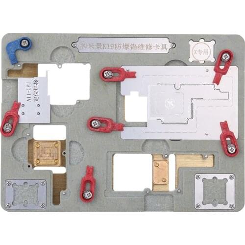 PCB Holder Logic Board Clamps for iPhone X A11 Motherboard IC Chip Ball Soldering Net Planting Tin Fixture BGA Repair Tools