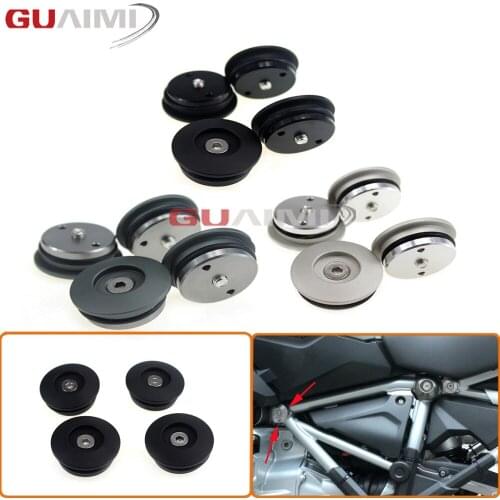 For BMW R1200GS ADVENTURE ADV 2014-2017 R1200 GS LC 2014 2015 2016 2017 Motorcycle CNC Frame Plug Set 39MM
