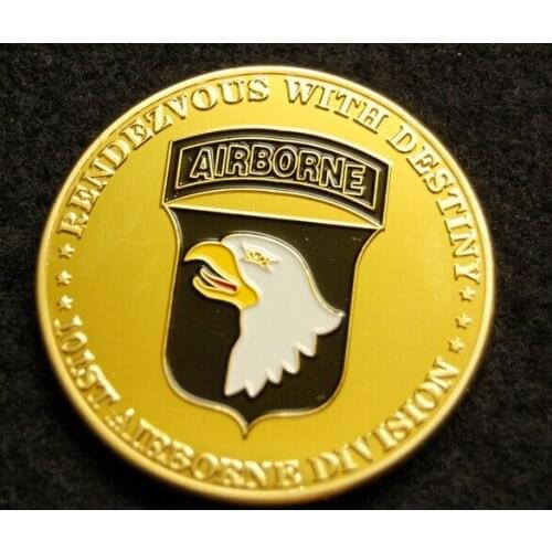 Hot sales US custom coin low price US Challenge Coin PARATROOPER coin high Quality metal coin FH810220
