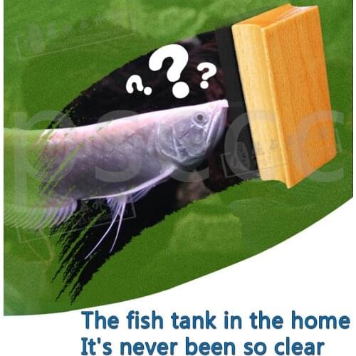 Magnetic Aquarium Fish Tank Glass Algae Scraper Cleaner Floating Brush magnetic brush aquarium tank fish aquarium tools