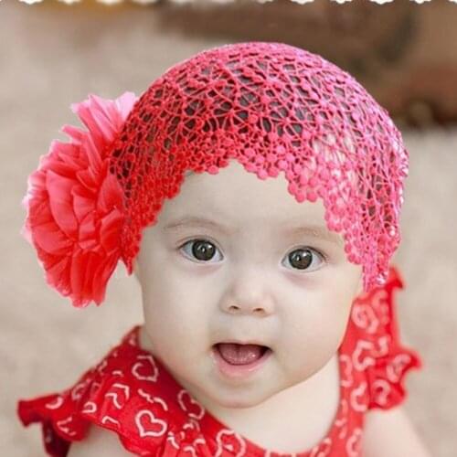 Hair Bandage Band Headband Bow Turban Children Kids Headwear Baby Girl Accessories Flower Solid Lace Chiffon Newborn