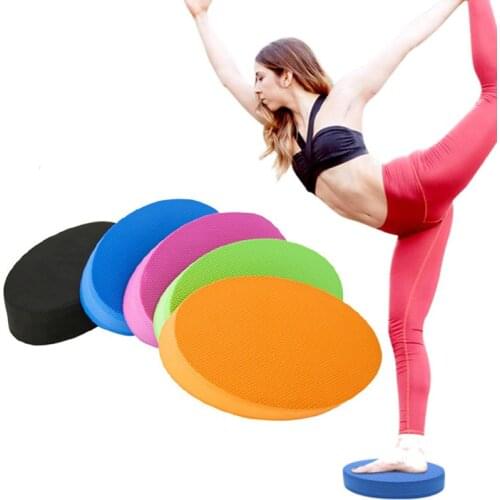 Durable Yoga Cushion Foam Board Balance Pad Exercise Women Workout Stability Trainer Gym Fitness Pilates Dance Balance Workouts