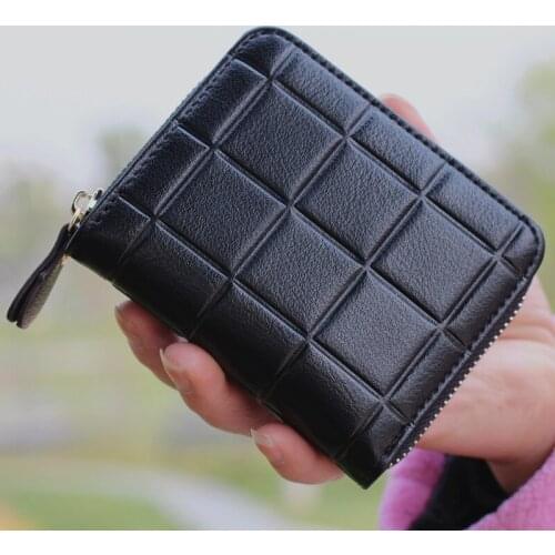 Women Coin Purse Pu Leather Mini Purse High Quality Luxury Zipper Coin Bag Pouch Women Clutches Wallet Monederos Para Monedas