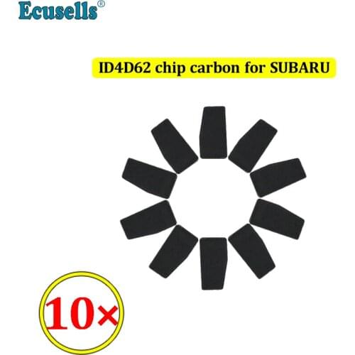 10pcs/lot 4D ID62 4D62 chip carbon auto transponder chip for Subaru Forester Impreza Legacy Liberty Outback