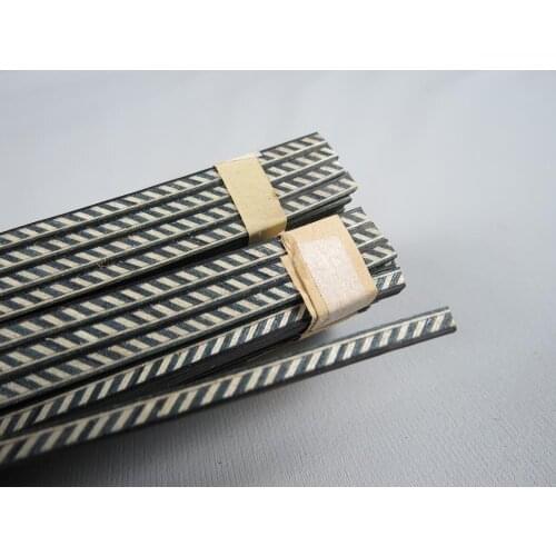 20STRIP LUTHIER FIGURED BINDING XL-64,Measures3.5mm x1.2mm thick and 810mm long