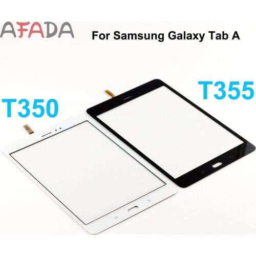 8.0" For Samsung Galaxy Tab A T355 T350 T357 SM-T355 SM-T350 Touch Screen Digitizer Sensor Glass Panel Tablet Replacement