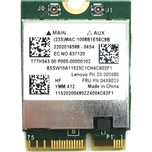 Wireless ngff card for Broadcom BCM94352Z 802.11ac WIFI LENOVO PRO Y50-80 Y50-70 Touch 04X6020