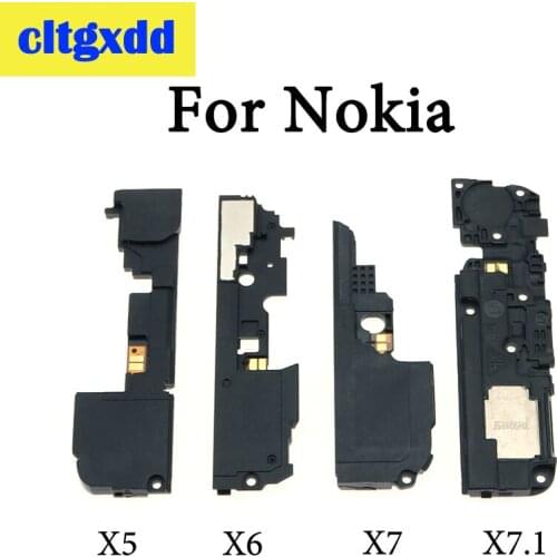 Cltgxdd 1PC New Loudspeaker Speaker For Nokia X5 X6 X7 X7.1 Loud Speaker Buzzer Ringer Flex Replacement Parts